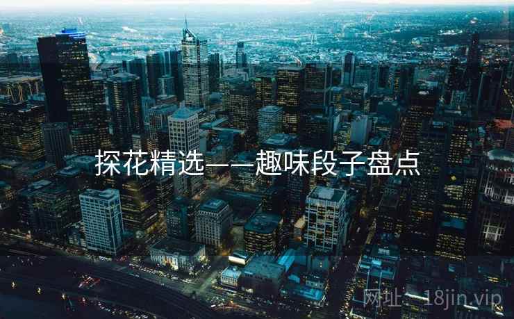 探花精选——趣味段子盘点