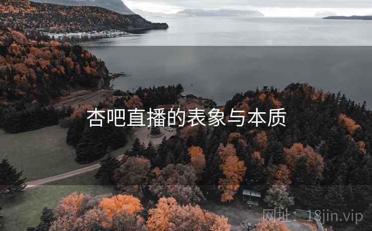 杏吧直播的表象与本质